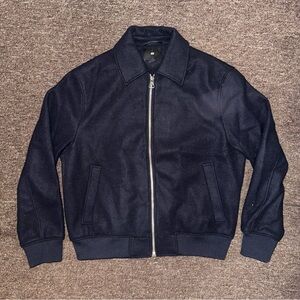 H&M Blue Bomber Jacket